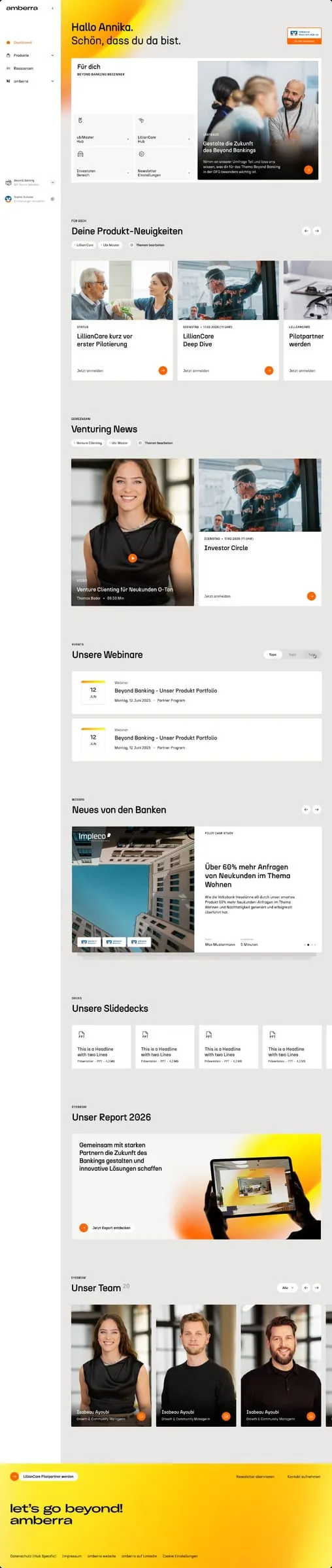 Wo Beyond Banking beginnt